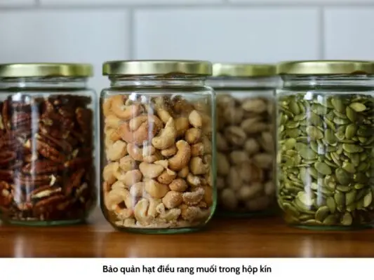 bảo quản hạt điều