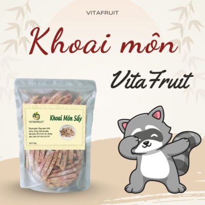 Trái cây sấy VitaFruit - Khoai môn sấy