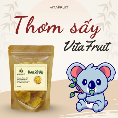 Trái cây sấy VitaFruit - Thơm sấy dẻo