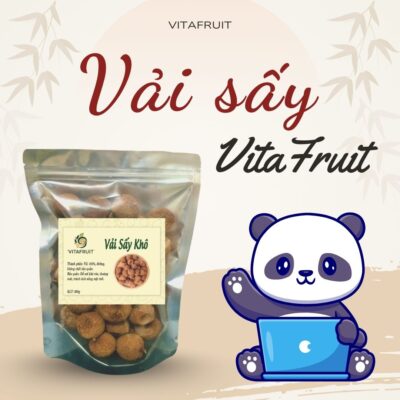 Trái cây sấy VitaFruit - Vải sấy dẻo
