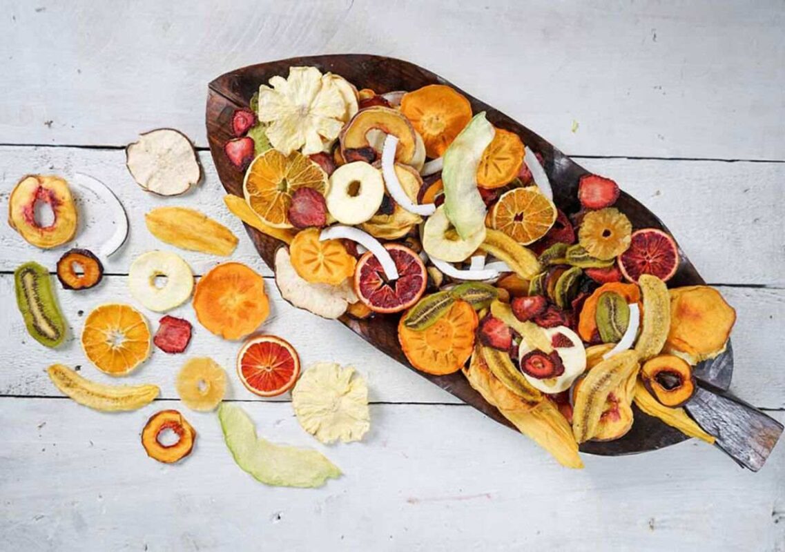 Ăn hoa quả sấy có béo không