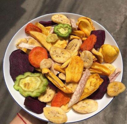 rau củ quả sấy